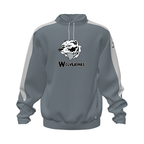 [CUS-DFW-HOOD-FLC-LSL-GRY-YXS-LOGO2] Hoodie (Youth XS, Gray, Logo 2)