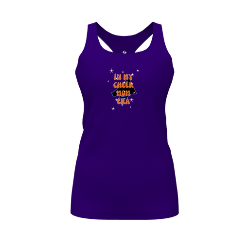 [CUS-DFW-RCBK-PER-PUR-FYS-LOGO1] Racerback Tank Top (Female Youth S, Purple, Logo 1)