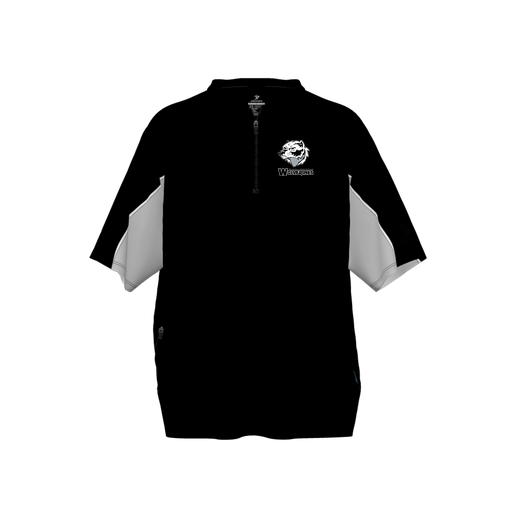 [CUS-DFW-WIND-PER-SSL-BLK-YS-LOGO2] Wind Jacket (Youth S, Black, Logo 2)