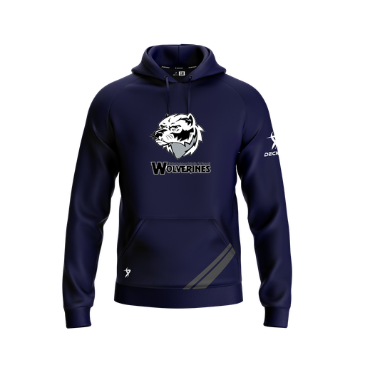 [FOLHSMNV-YXS-LOGO2] Decker Summit Hoodie (Youth XS, Navy, Logo 2)