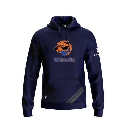 [FOLHSMNV-YXS-LOGO3] Decker Summit Hoodie (Youth XS, Navy, Logo 3)