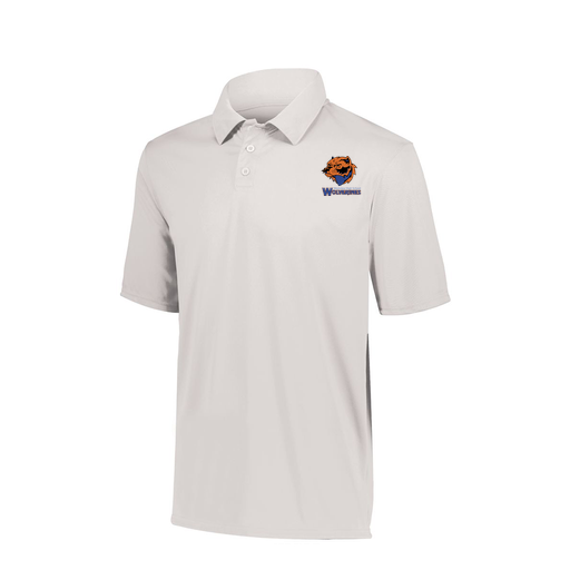 [5018.005.S-LOGO3] Youth Vital Polo (Youth S, White, Logo 3)
