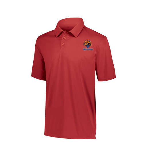 [5018.040.S-LOGO3] Youth Vital Polo (Youth S, Red, Logo 3)