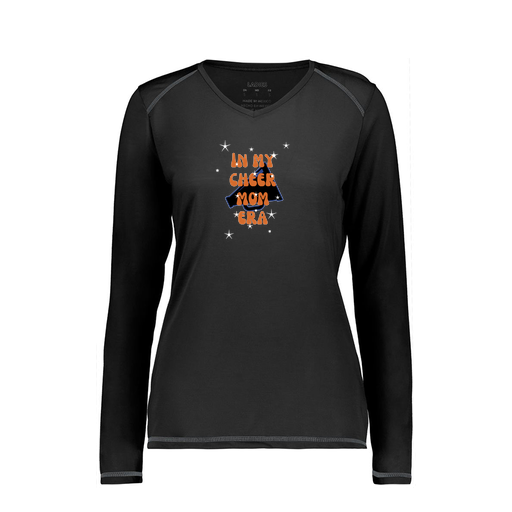 [6847.080.XS-LOGO1] Women's SoftTouch Long Sleeve (Female Adult XS, Black, Logo 1)
