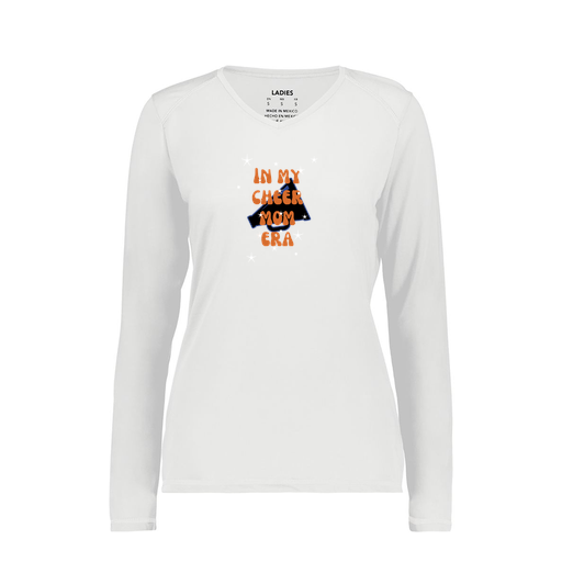 [6847.005.XS-LOGO1] Women's SoftTouch Long Sleeve (Female Adult XS, White, Logo 1)