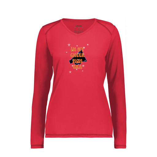 [6847.083.XS-LOGO1] Women's SoftTouch Long Sleeve (Female Adult XS, Red, Logo 1)