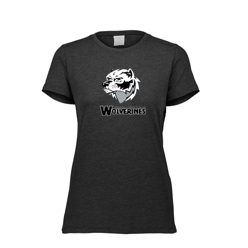 [FTSCUBBK-FAXS-LOGO2] Ladies Ultra-blend T-Shirt (Female Adult XS, Black, Logo 2)
