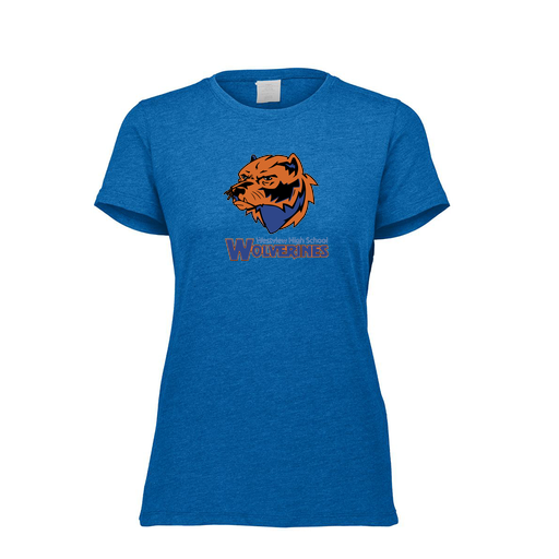 [FTSCUBRY-FAXS-LOGO3] Ladies Ultra-blend T-Shirt (Female Adult XS, Royal, Logo 3)