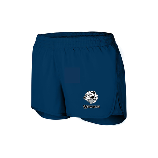 [2430.065.XS-LOGO2] Women's Performance Shorts (Female Adult XS, Navy, Logo 2)