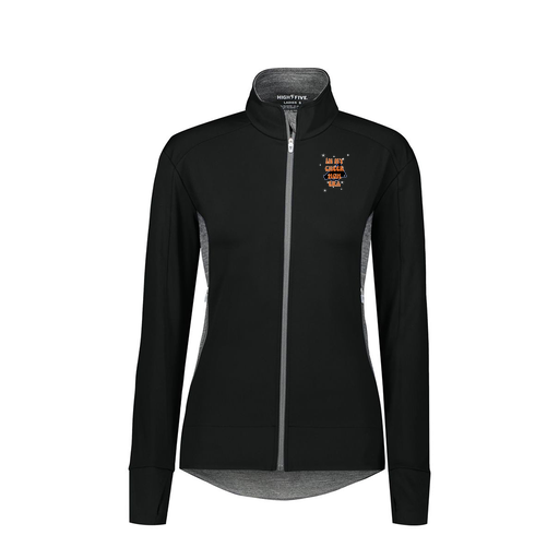 [371263.H70.S-LOGO1] Girls FreeForm Jacket (Female Youth S, Black, Logo 1)