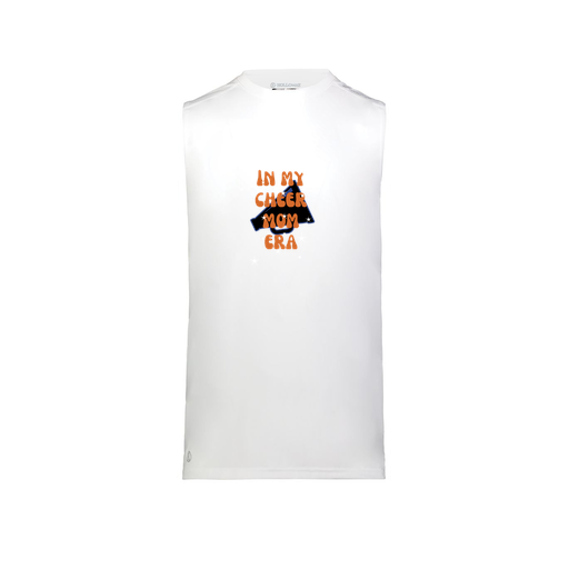 [222593.005.S-LOGO1] Men's CoolDry TankTop (Adult S, White, Logo 1)