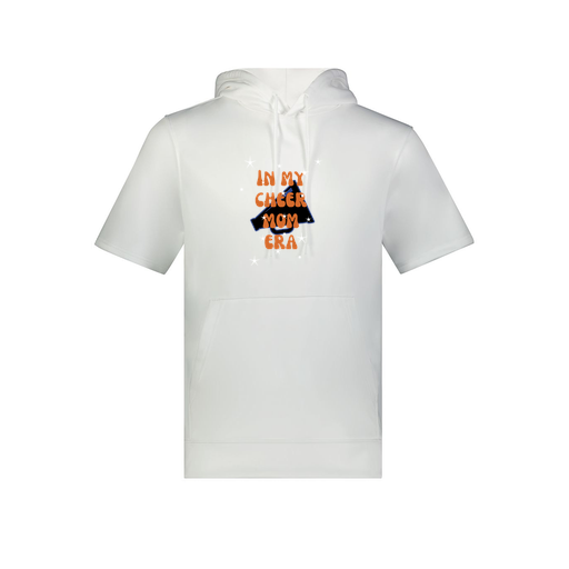 [6871.005.S-LOGO1] Men's Dri Fit Short Sleeve Hoodie (Adult S, White, Logo 1)