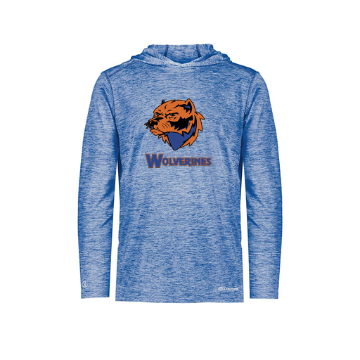 [FOLHCGRY-AS-LOGO3] Decker Men's Charge Hoodie (Adult S, Royal, Logo 3)