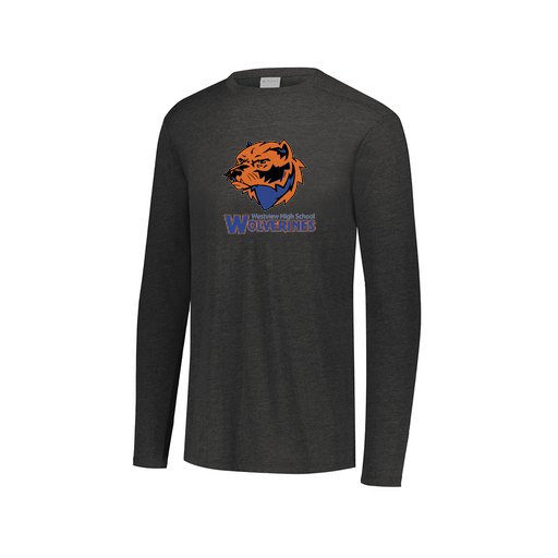 [FTLCUBBK-AXS-LOGO3] Men's LS Ultra-blend T-Shirt (Adult XS, Black, Logo 3)