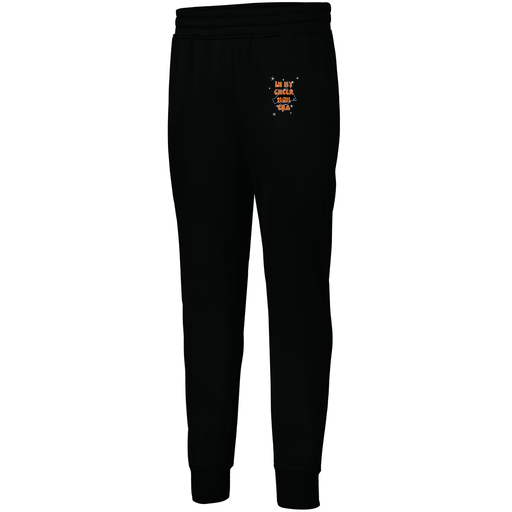 [5566.080.XS-LOGO1] Men's PERFORMANCE FLEECE JOGGER (Adult XS, Black, Logo 1)