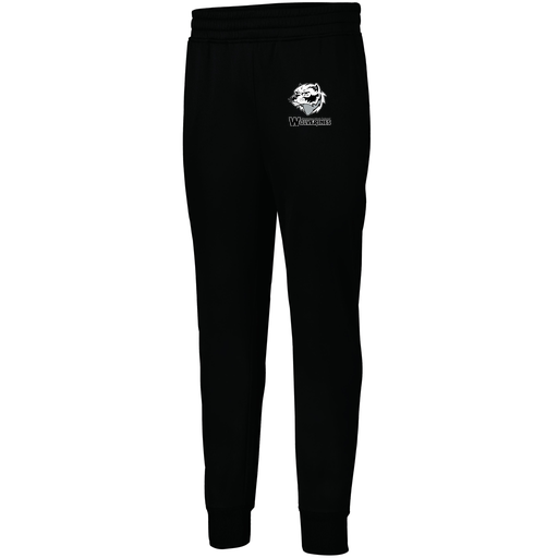 [5566.080.XS-LOGO2] Men's PERFORMANCE FLEECE JOGGER (Adult XS, Black, Logo 2)