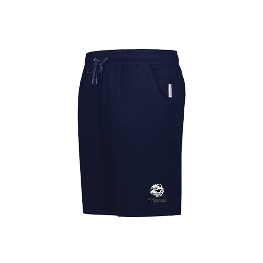 [223504.065.XS-LOGO2] Men's Ventura Soft Knit Shorts (Adult XS, Navy, Logo 2)