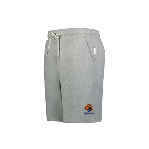[223504.013.XS-LOGO3] Men's Ventura Soft Knit Shorts (Adult XS, Silver, Logo 3)