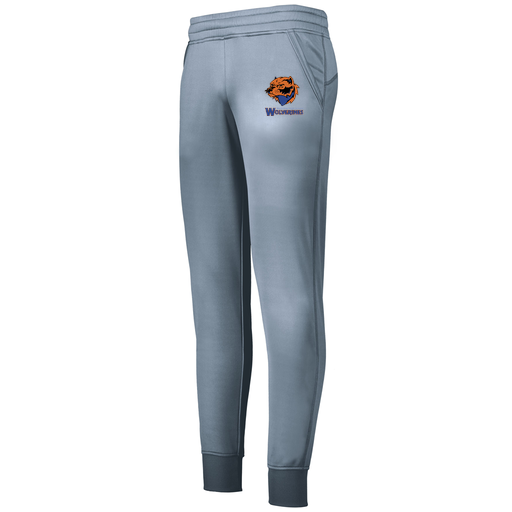 [5568.059.XS-LOGO3] Ladies Performance Jogger (Female Adult XS, Gray, Logo 3)