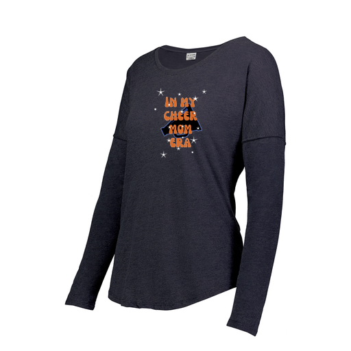 [FTLCUBNV-FAXS-LOGO1] Ladies LS Ultra-blend T-Shirt (Female Adult XS, Navy, Logo 1)
